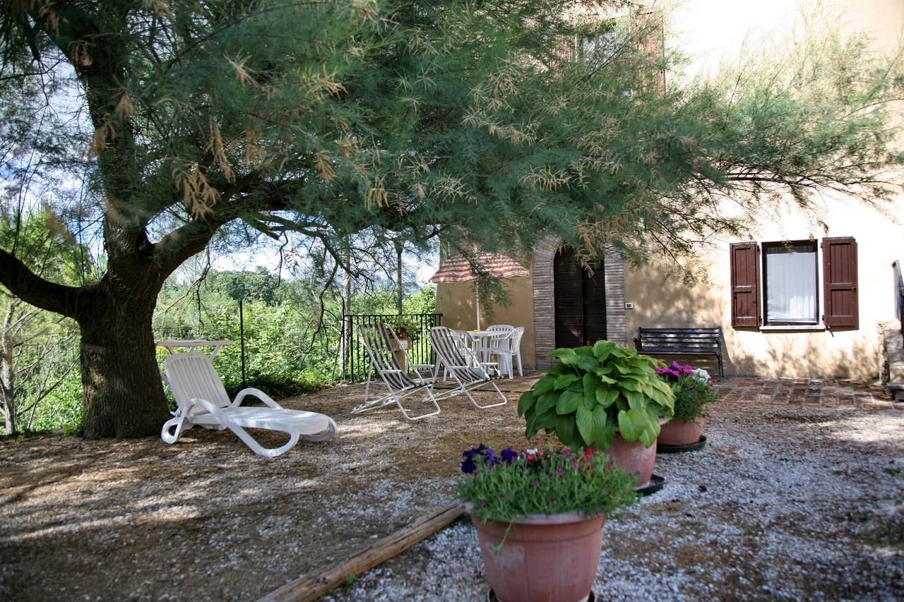 Agriturismo Villa Mozart Nel Verde 古比奥 外观 照片
